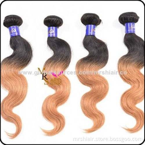 20-inch Omber Color Weight 100g Brazilian Virgin Hair Extensions